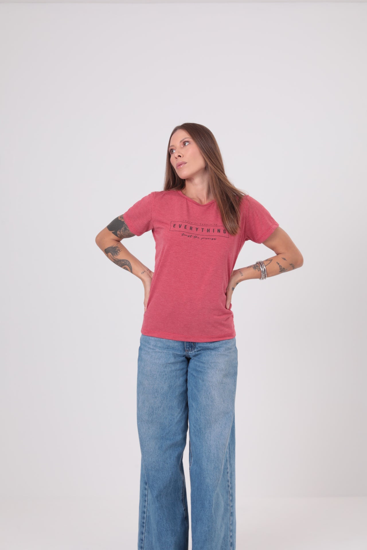 Camiseta Vintage Rose Burn