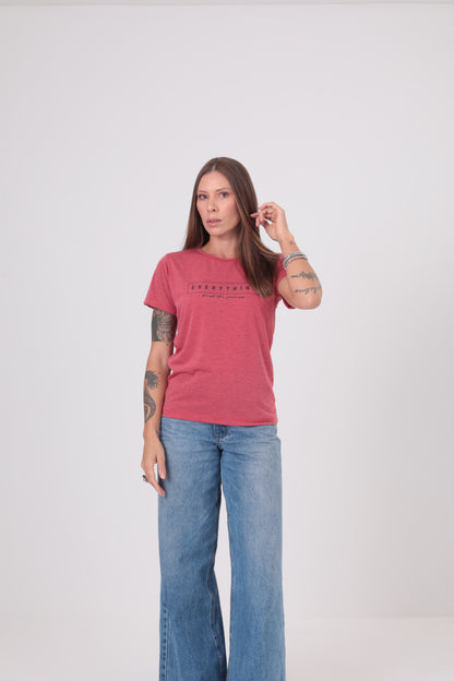 Camiseta Vintage Rose Burn