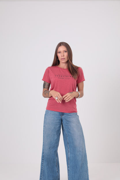 Camiseta Vintage Rose Burn