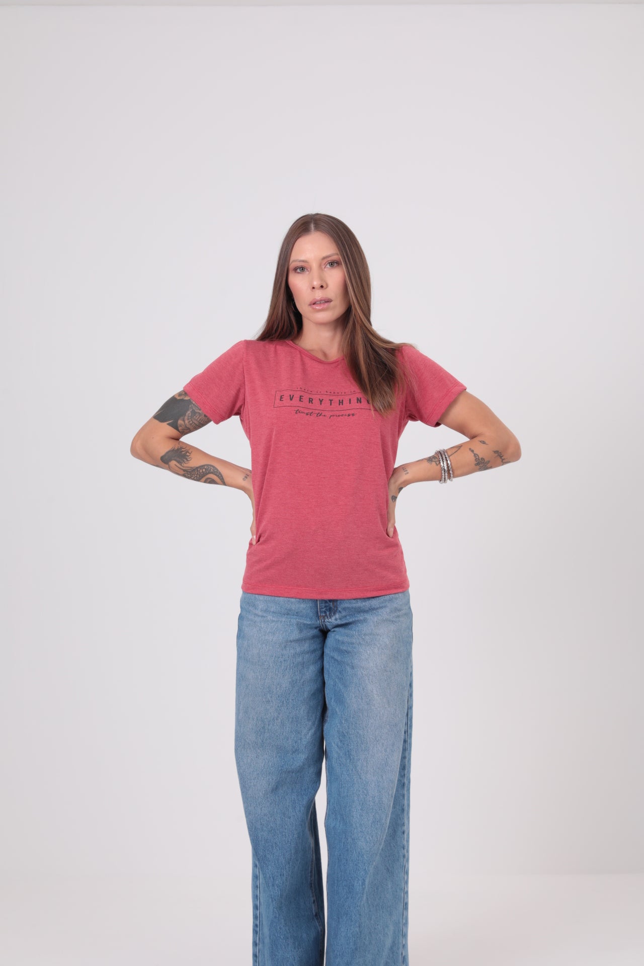 Camiseta Vintage Rose Burn