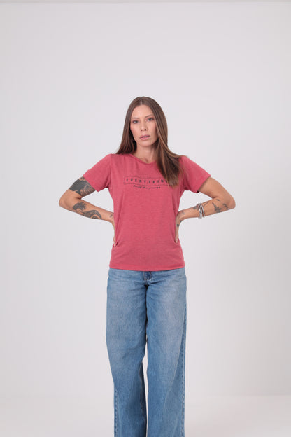 Camiseta Vintage Rose Burn