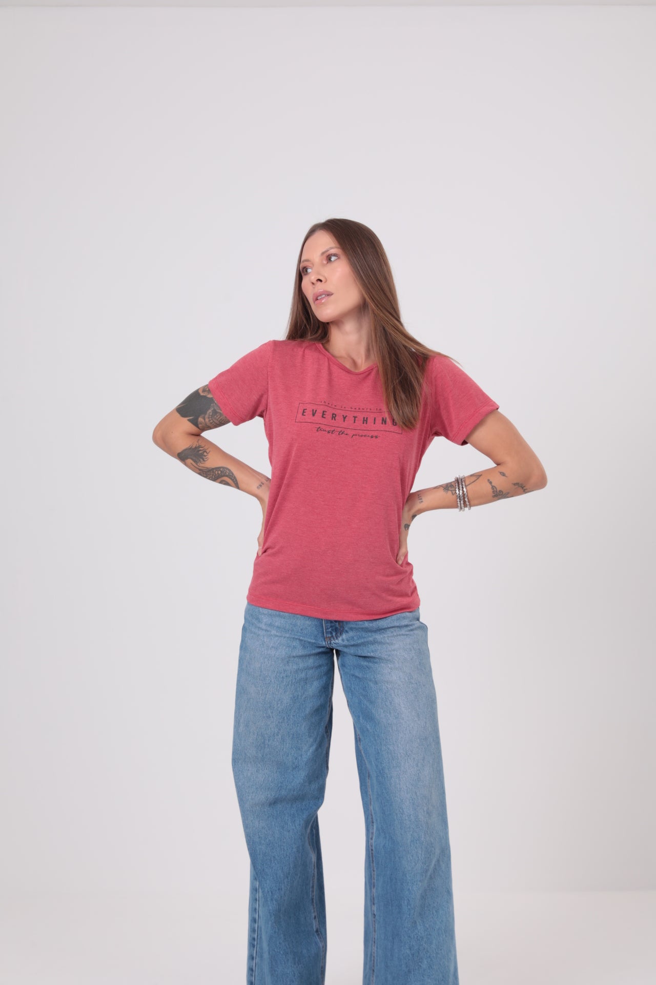 Camiseta Vintage Rose Burn