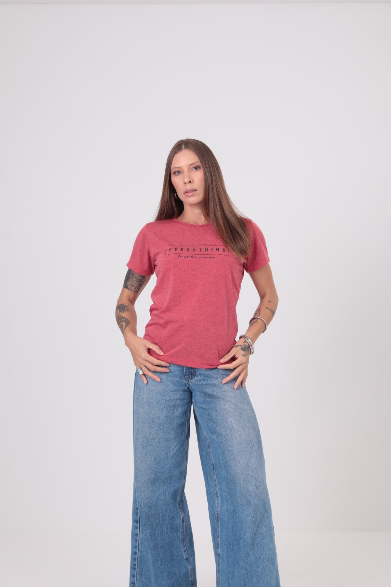 Camiseta Vintage Rose Burn