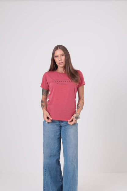 Camiseta Vintage Rose Burn