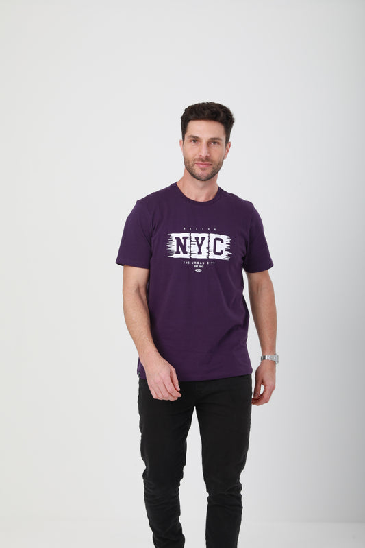 Camisa Estampada NYC